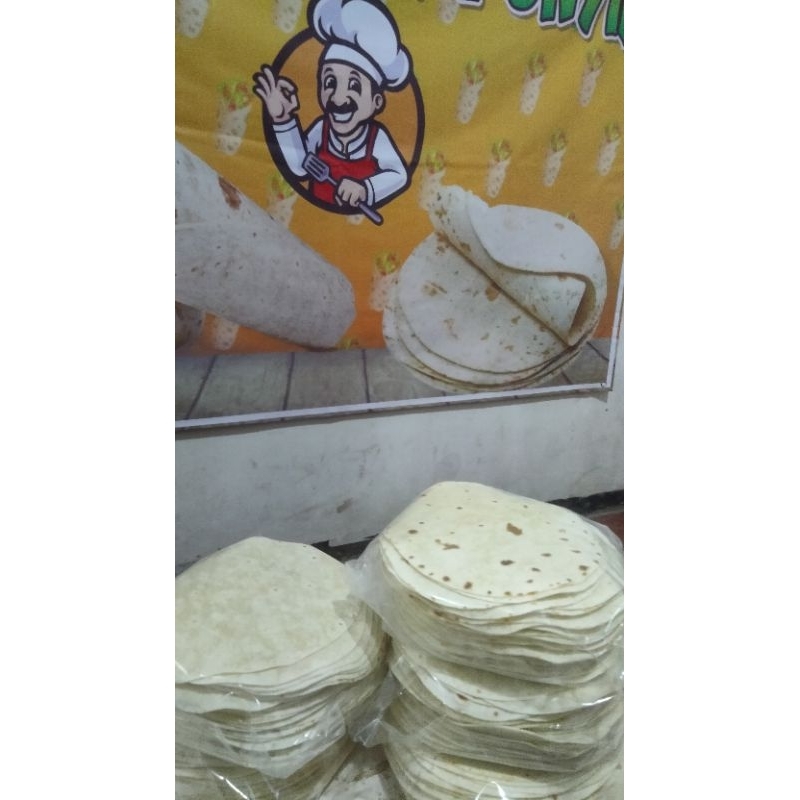 

kulit tortila kebab uk 15cm isi 50pcs harga termurah sejagat raya