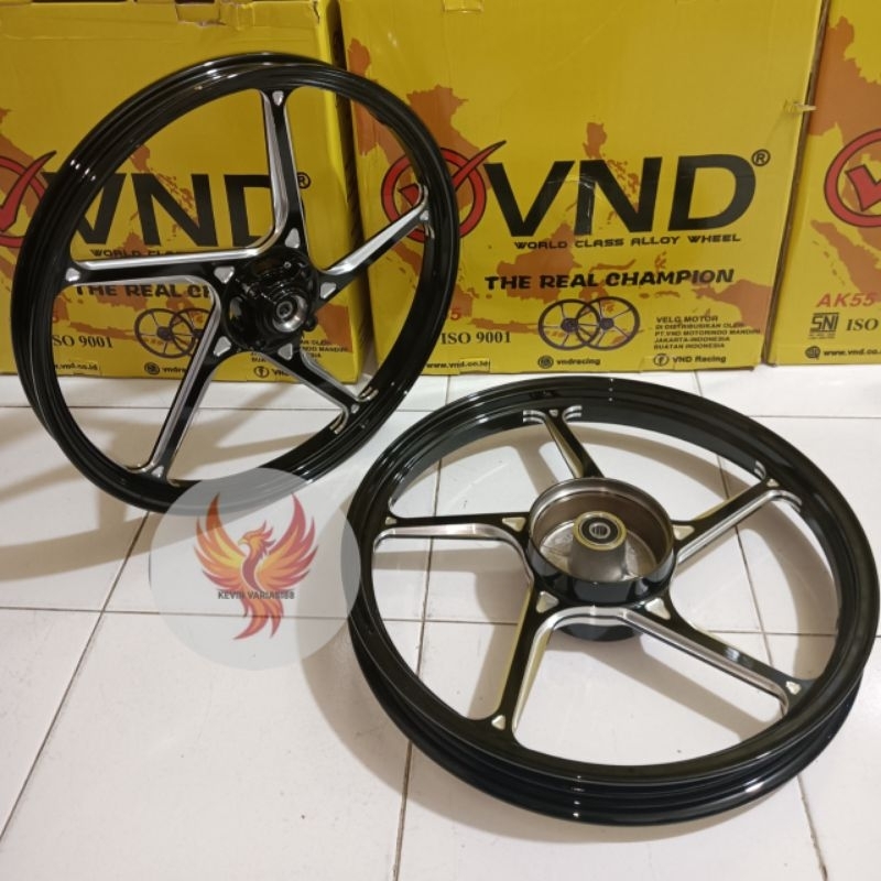 VELG VND AK 55 SUPRA 125 DOUBLE DISC UK 1.40X17/1.60X17 KHARISMA/SUPRA 110/125 DOUBLE DISC/REVO FIT/