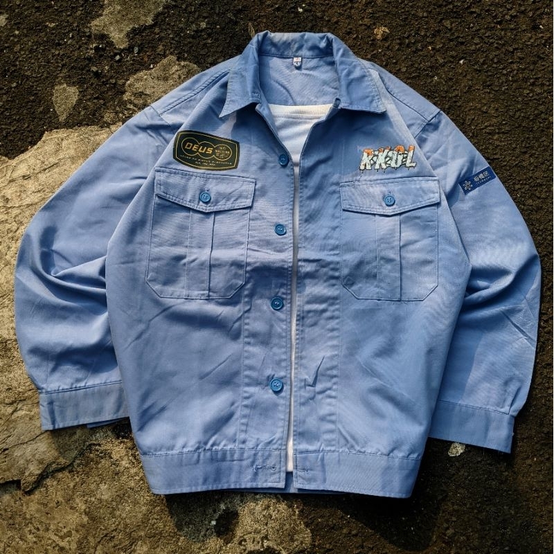 Deus Custom Patch Work Shirt