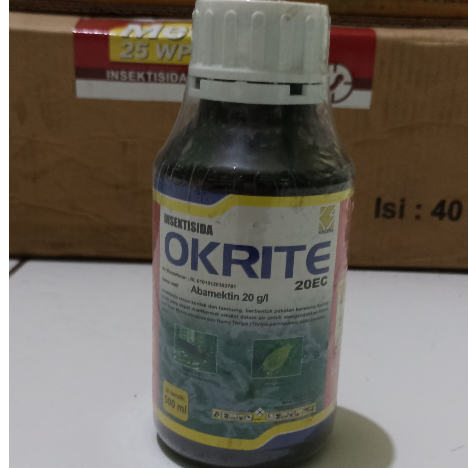 OKRITE 20 EC KEMASAN 500 ML - PEMBASMI KUTU DAUN TANAMAN CABAI