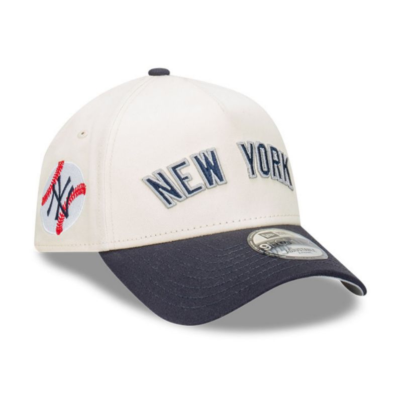 Topi New Era Cap New York Yankees Wordmark Type A Frame 9Forty Adjustable Original