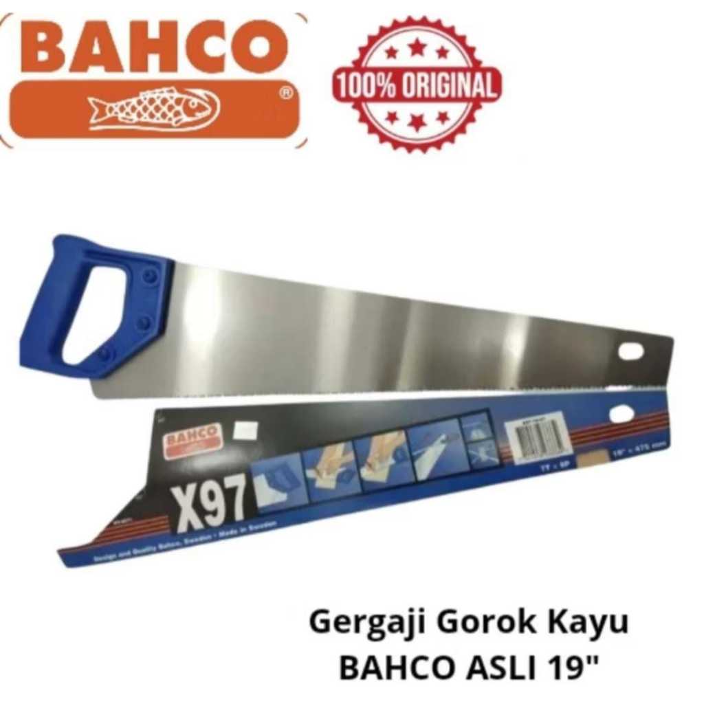 Gergaji Kayu 19" BAHCO 100% ORIGINAL/Gergaji Gorok Kayu BAHCO ASLI 19 inch