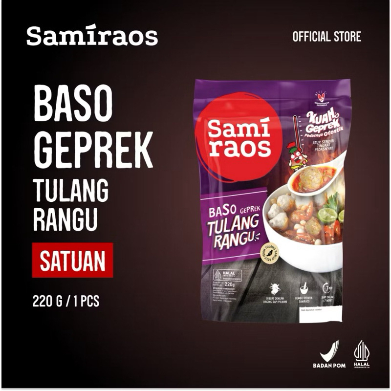 

Baso Geprek Tulang Ranggu Samiraos