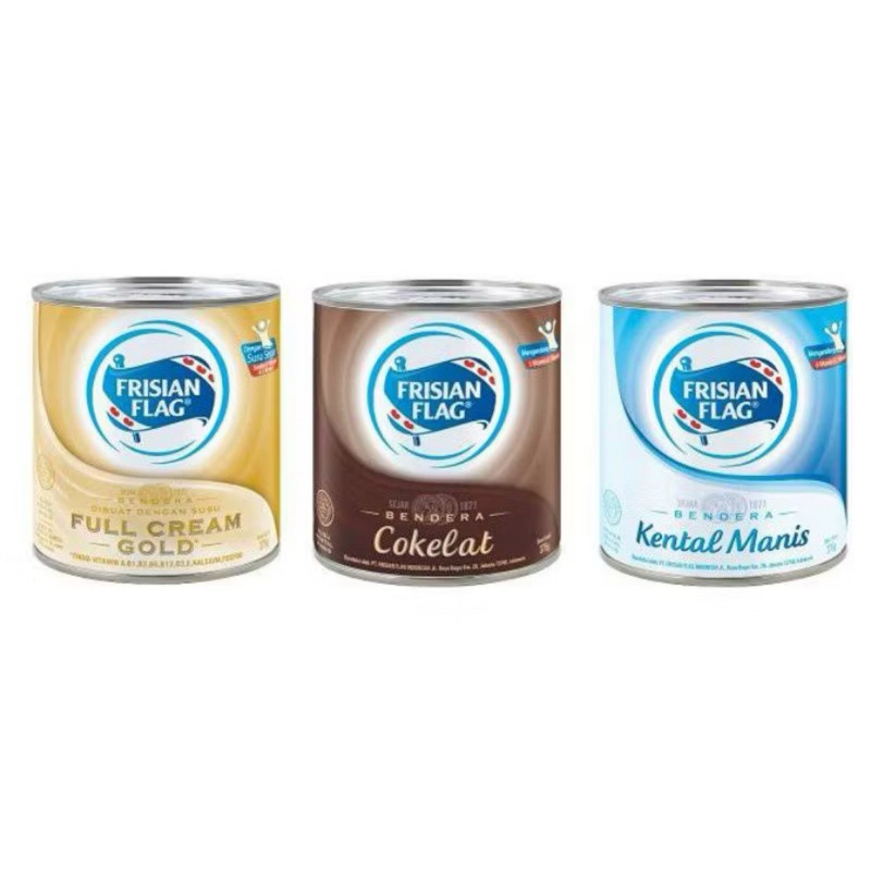 

Susu Kental Manis Frisian Flag Cokelat Putih Full Cream Gold kaleng 370g. 100% BARU BERSEGEL ORI FRISIAN FLAG HALAL INDONESIA