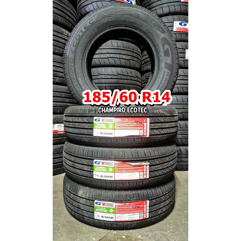 ban tubeles 185 60 ring 14 Ban Mobil GT Radial CHAMPIRO ECOTEC 185/60 R14