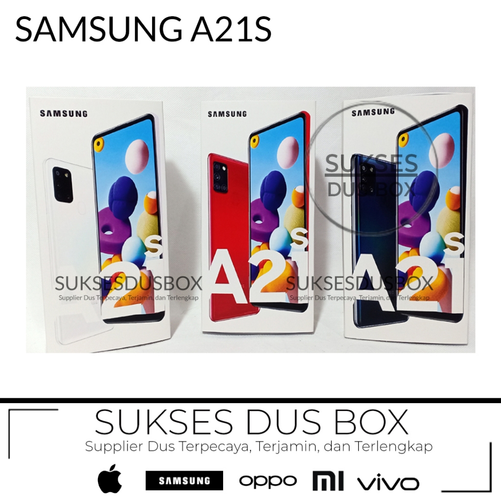 DUS BOX SAMSUNG A21S FREE STIKER & FULLSET AKSESORIS