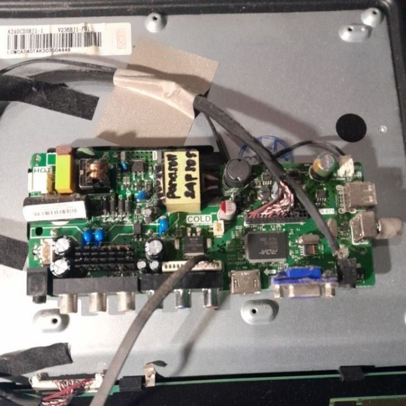 mb mainboard tv panasonic 24f305