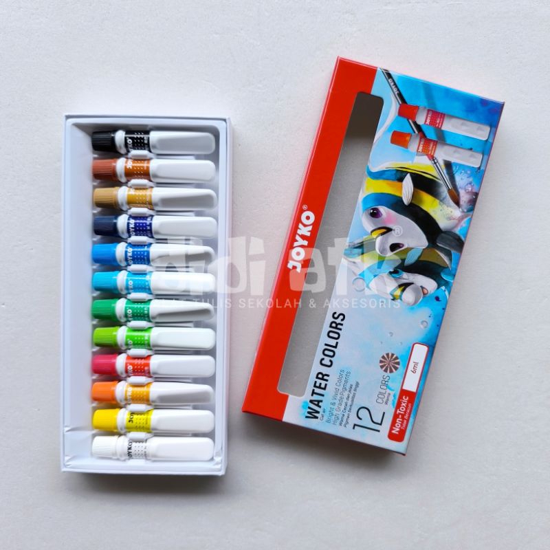

Cat Air Water Color Joyko WAC 6ml 12 Warna
