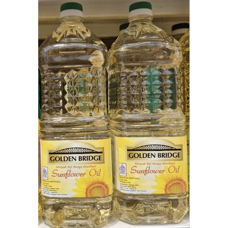 

Minyak Biji Bunga Matahari GOLDEN BRIDGE Sun Flower Oil 2 Liter - HK.