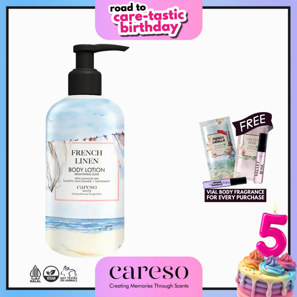 CARESO - Body Lotion - French Linen 300ML