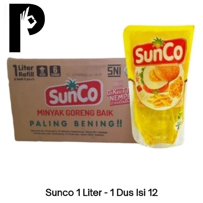 

Minyak Goreng Sunco 1 Liter - 1 Dus isi 12 pcs