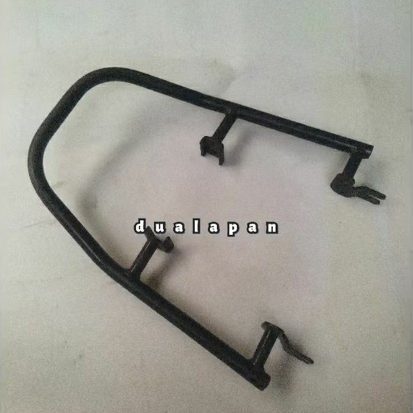 Behel besi pegangan jok bagasi belakang RAIL RR GRAB Hitam Honda Supra Fit 100 old PNP Supra X XX V 