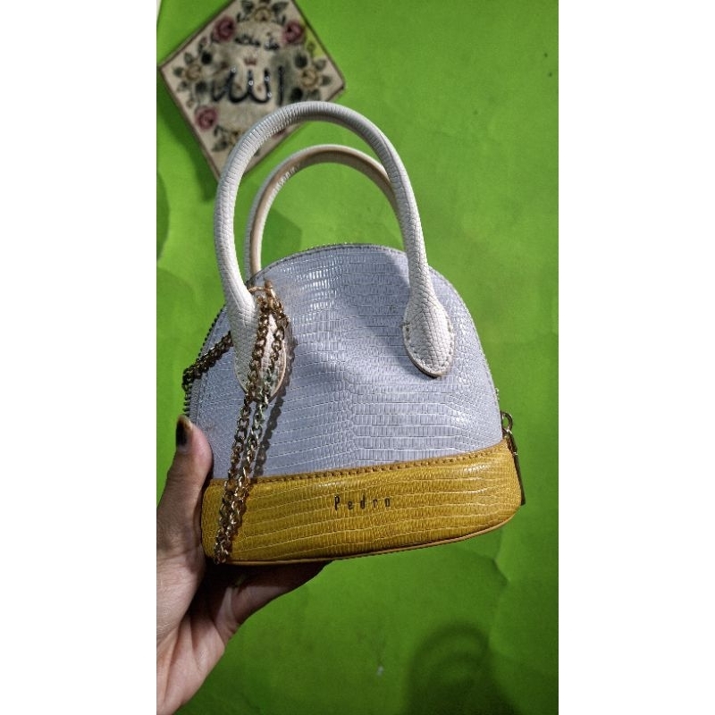 preloved tas mini lizard Pedro NOT ORI