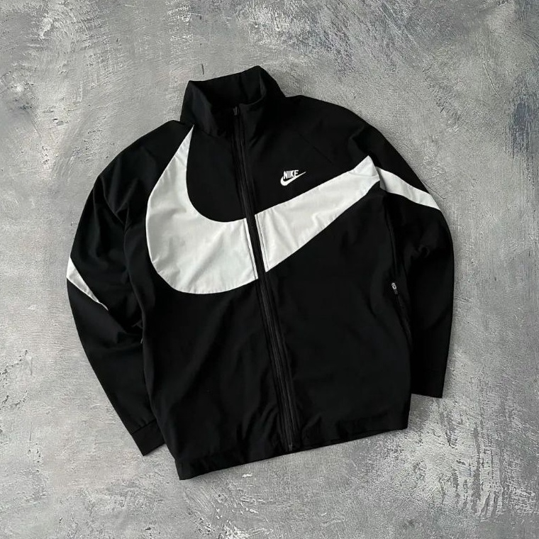 55SIAP KIRIM jaket prasut nike big swoosh pria wanita jaket nike olahraga outdoor casual