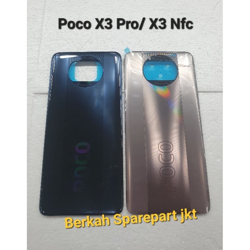 BACKDOOR - BACKCOVER - BACK CASING FOR XIAOMI POCO X3 NFC / POCO X3 PRO TUTUP BELAKANG BACK DOOR