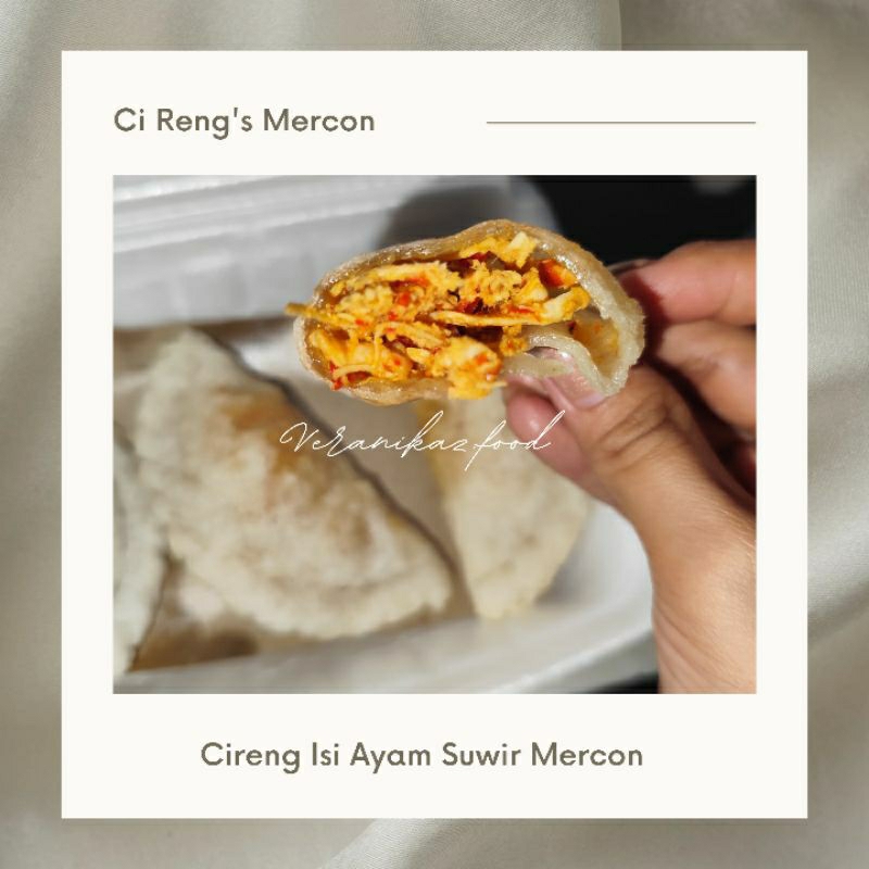 

Cireng Isi Pedas Mercon Ukuran Besar Full Isian | 1 Pack (5 Pcs)
