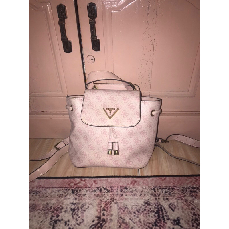 preloved tas guess wanita|preloved tas ransel guess| tas guess ransel| ransel backpack guess| tas ge