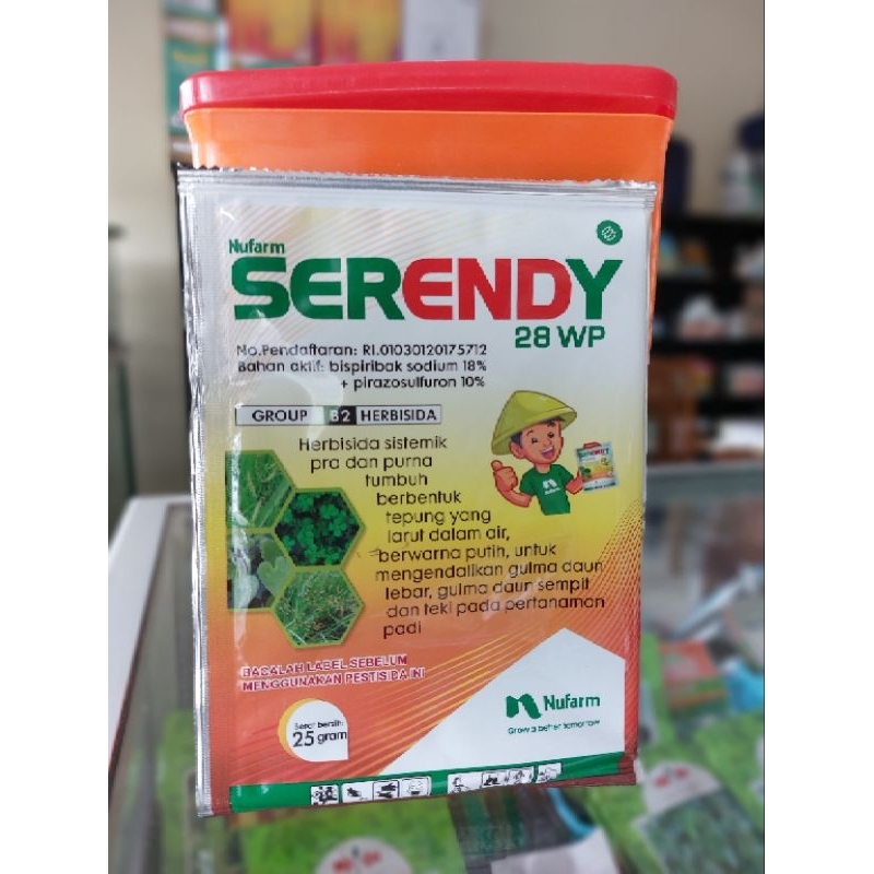 Herbisida SERENDY 28 WP Obat Rumput Padi 25 Gram
