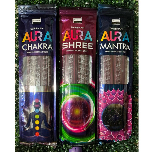 Dupa Hio India Darshan Aura Chakra Shree Mantra 100 batang | Dupa India Darshan Aura Red Bathi