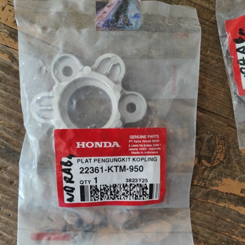 plat pengungkit kopling supra x 125, karisma ori ahm