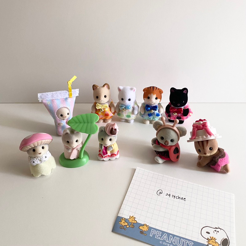 [TAKE ALL] Sylvanian Families | husky flower garden mushroom maple cat kitten cuties hedgehog fennec