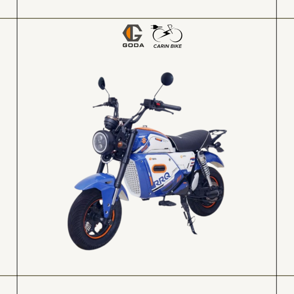 (LUAR SAMARINDA) SEPEDA LISTRIK GODA 199 MAX MECHA KINGKONG RRQ EDITION