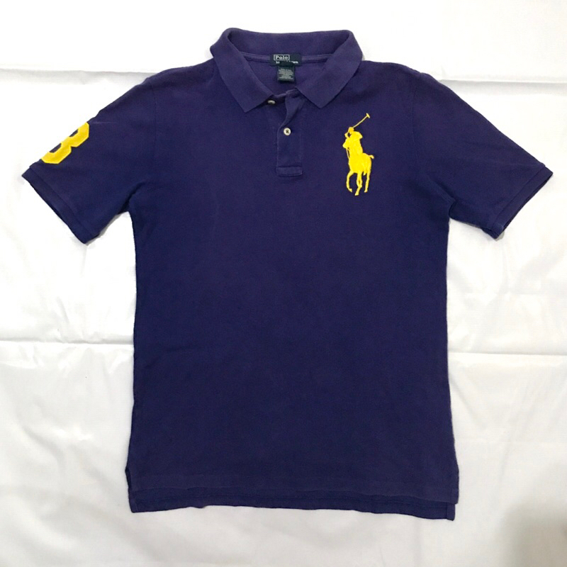 Kaos Polo Ralph Lauren Original Blue Biru Preloved vintage second