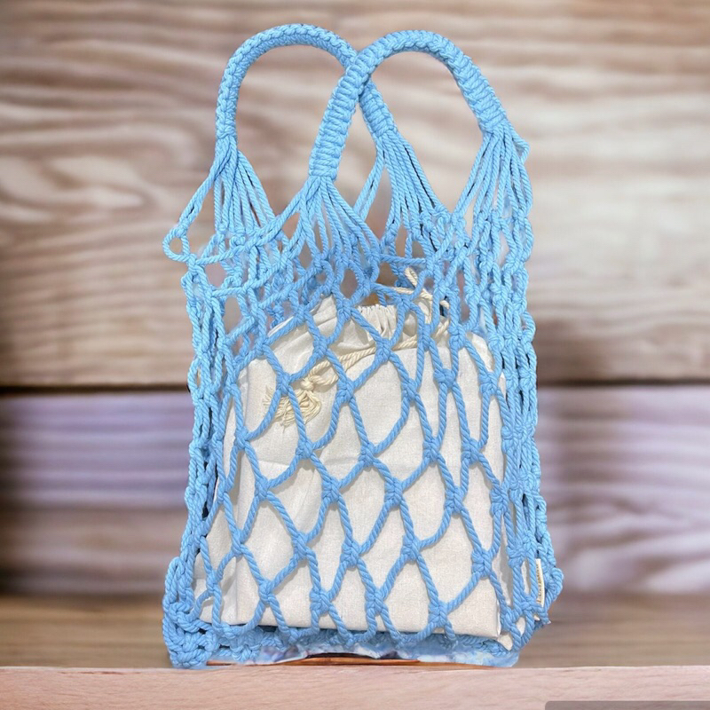 ultima II Tote Bag jaring2 + Pouch Serut