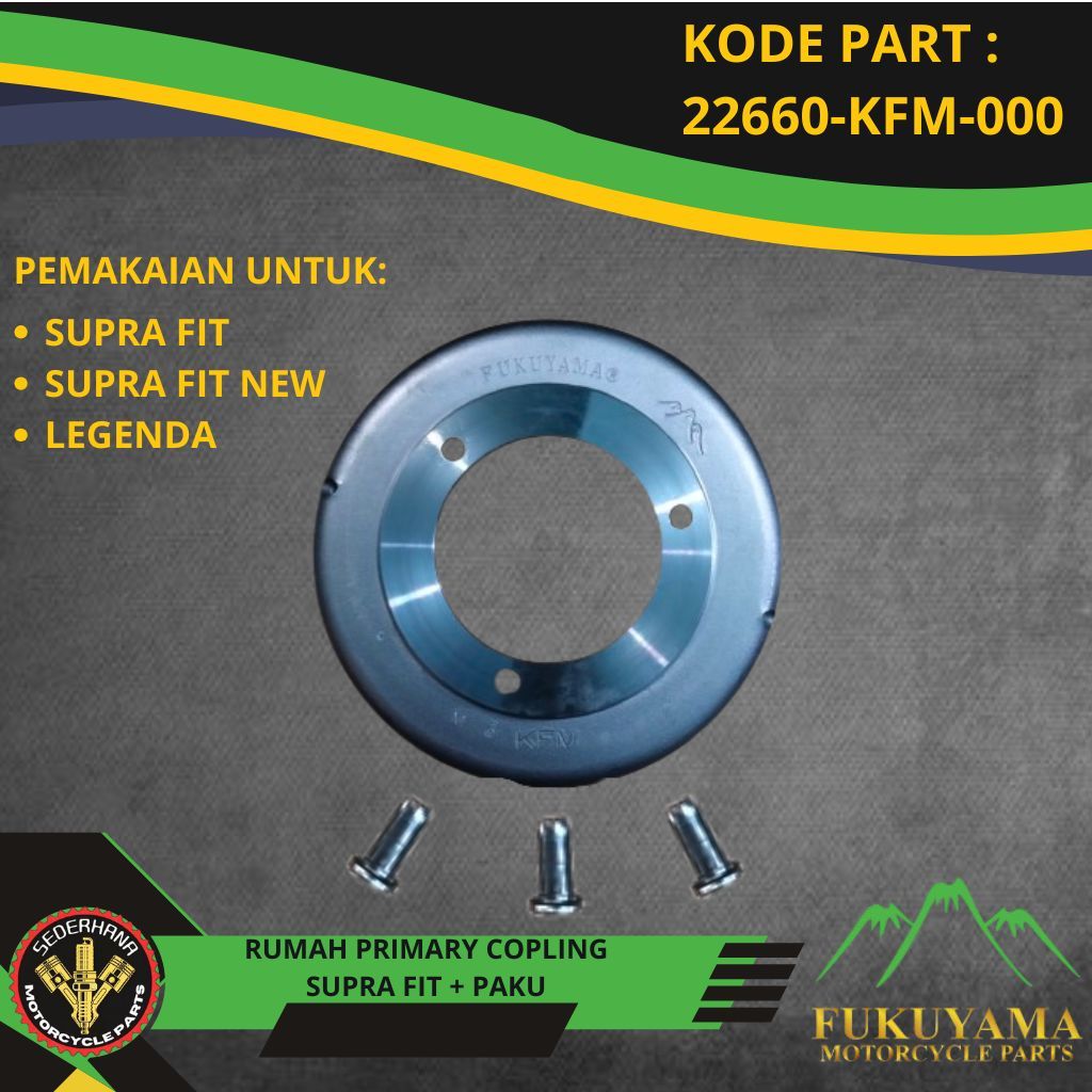 RUMAH MANGKOK GANDA SUPRA FIT LEGENDA SUPRA FIT NEW + PAKU FUKUYAMA