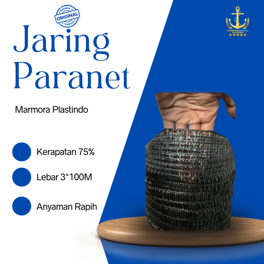 Paranet - waring jaring paranet - Marmora plastindo