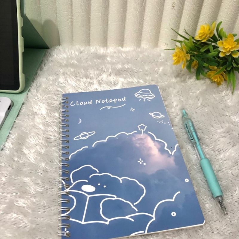 

Notebook estetik ukuran A5