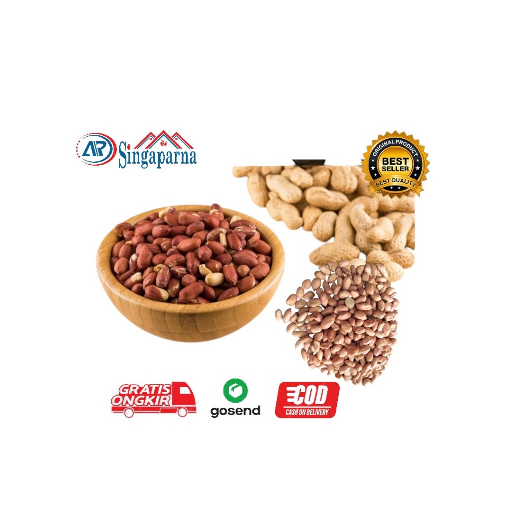

Kacang Tanah Lokal Kecil 1 Kg / 750g / 500g Kualitas Terbaik