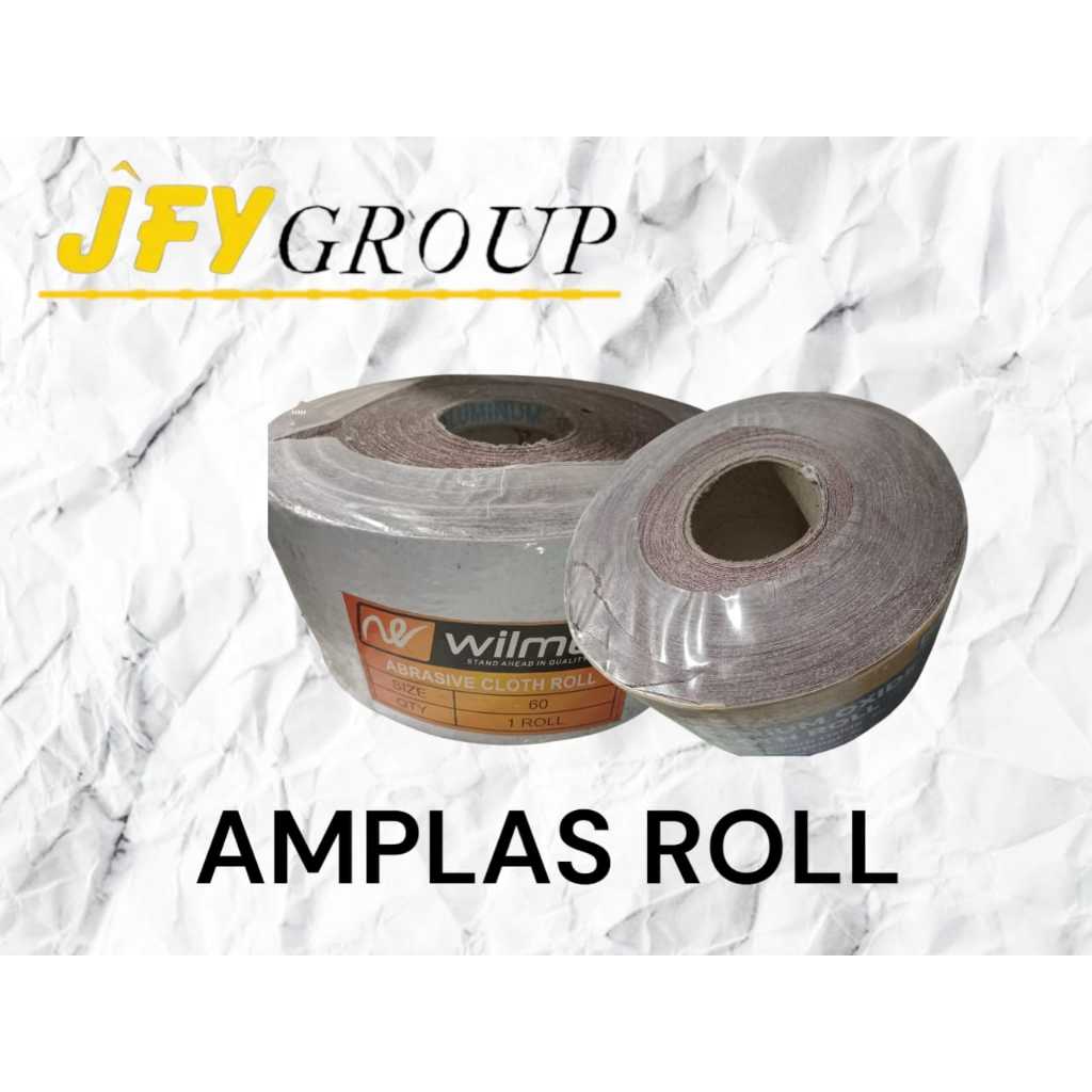 AMPLAS ROLL / AMPLAS METERAN /AMPLAS KAYU (per meter)