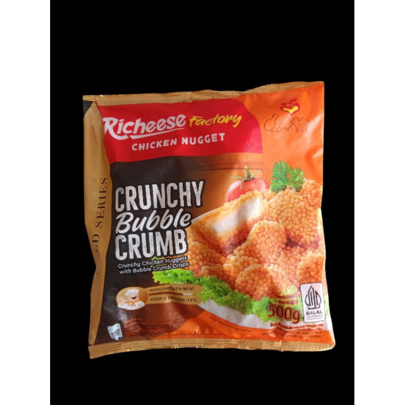

RICHEESE CHICKEN NUGGET CRUNCHY BUBLE 500gr