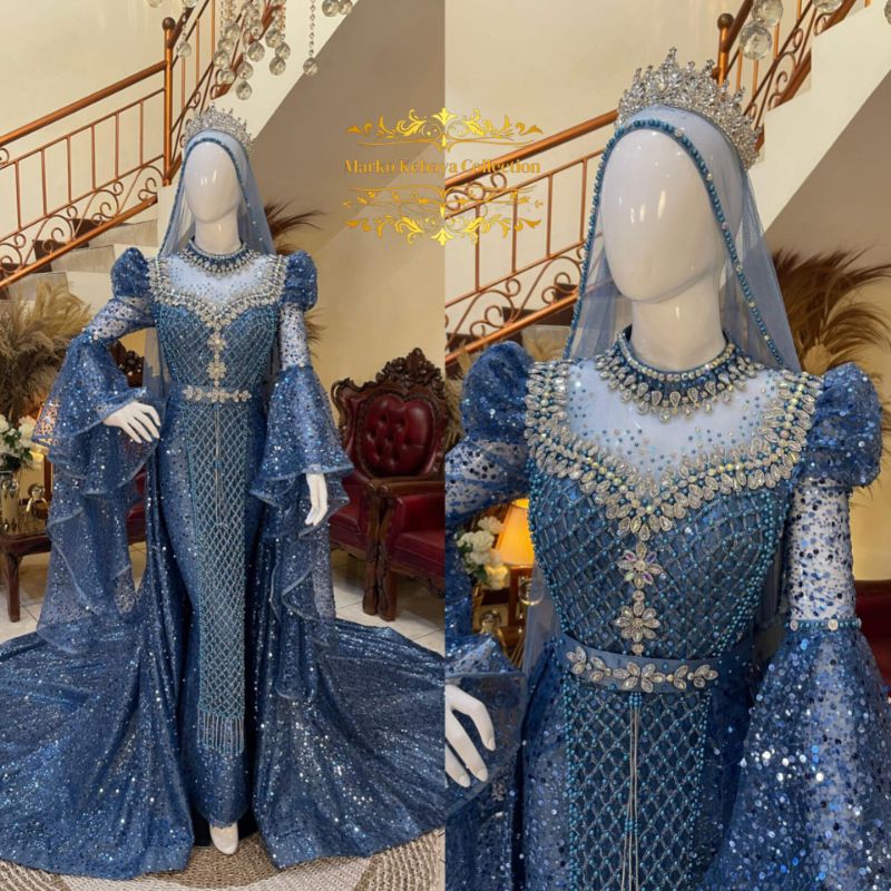 Gaun pengantin slim premium || gaun pengantin slim ekor || gaun pengantin || gaun pengantin premium 