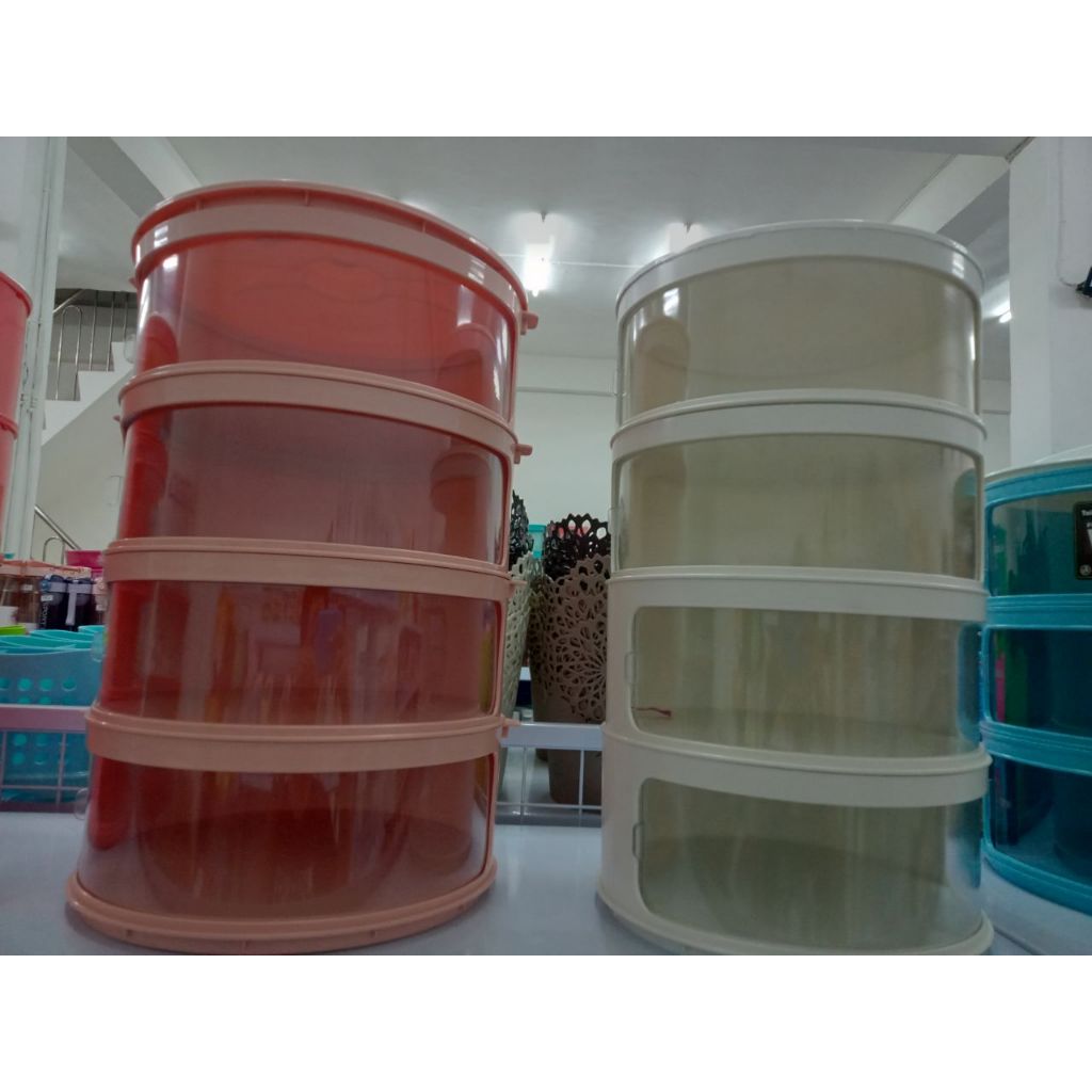 Tudung Saji 4 Susun Rak Susun Makanan | Tempat Penyimpanan Makanan Siap Saji