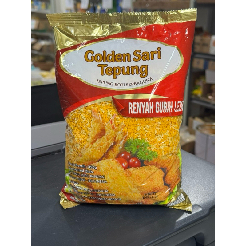 

Golden Sari Tepung roti serbaguna 450gr