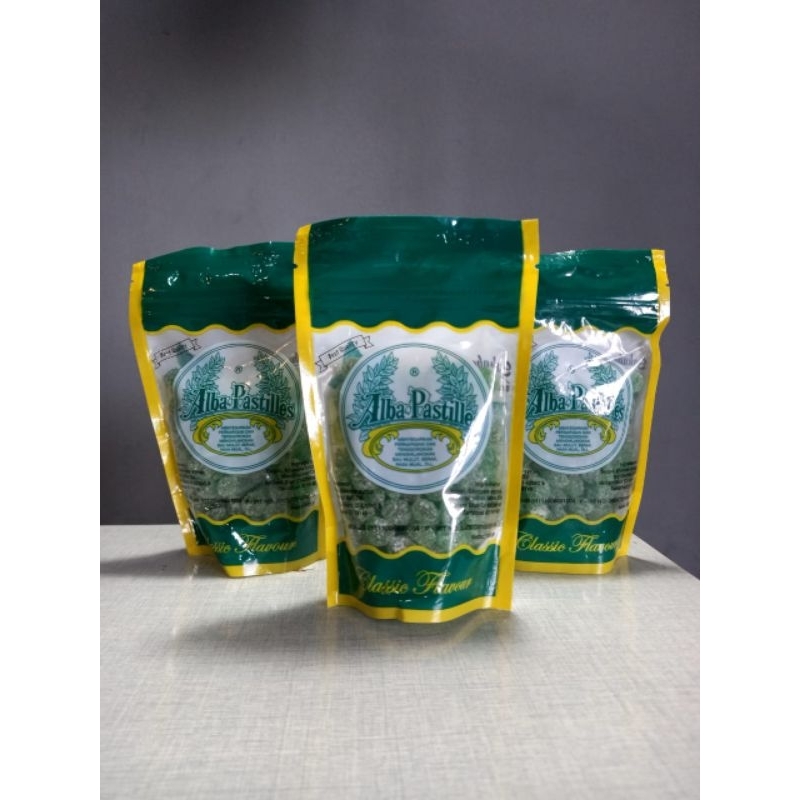 

Alba Pastiles | Permen kayu putih | permen hijau| permen pelega tenggorokan