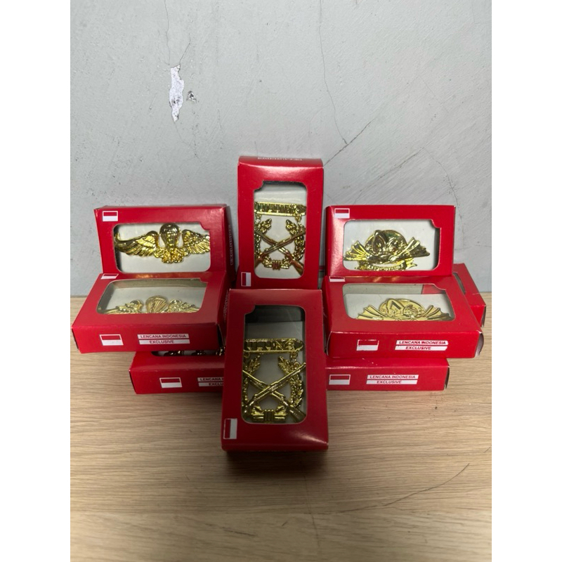 PIN BRIVET / BREVET/ BREFET/PIN WINGS PDH TNI AL