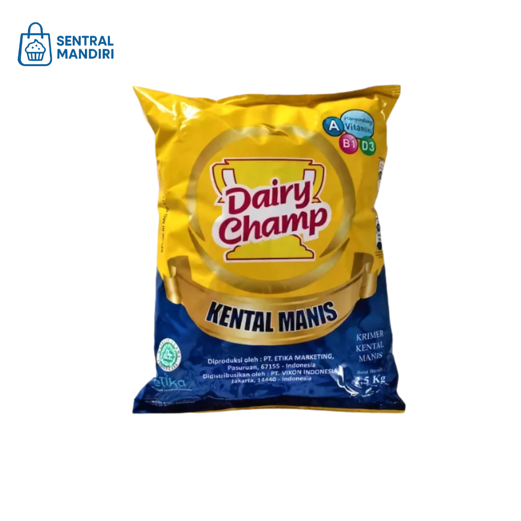 

Dairy Champ Susu Kental Manis Kemasan 2.5kg