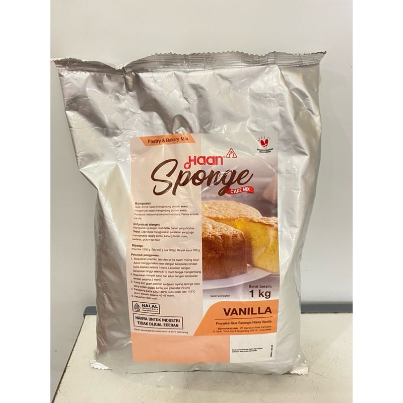 

Haan Sponge Cake Mix Vanilla 1kg