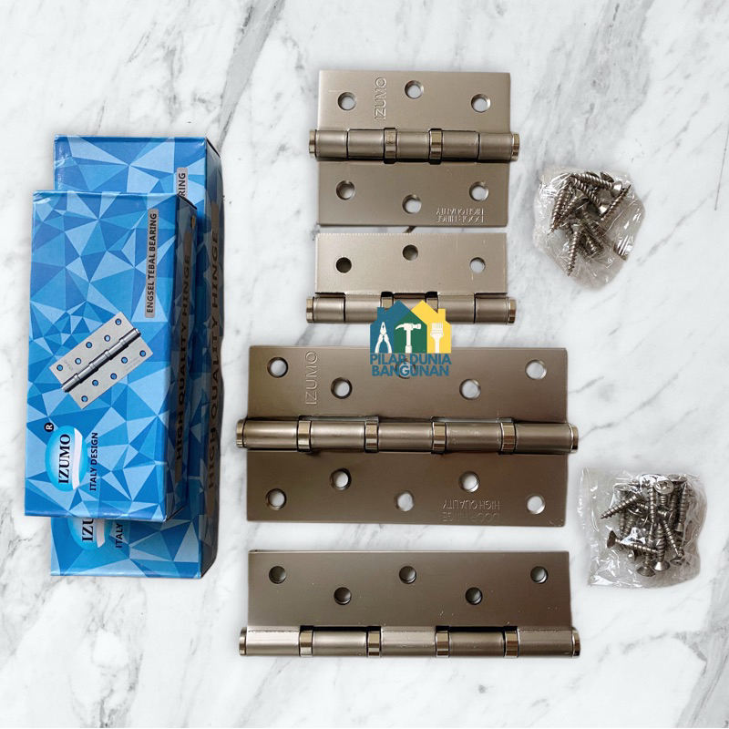 Engsel Pintu / Jendela Tebal 3 Inch & 5 Inch Izumo