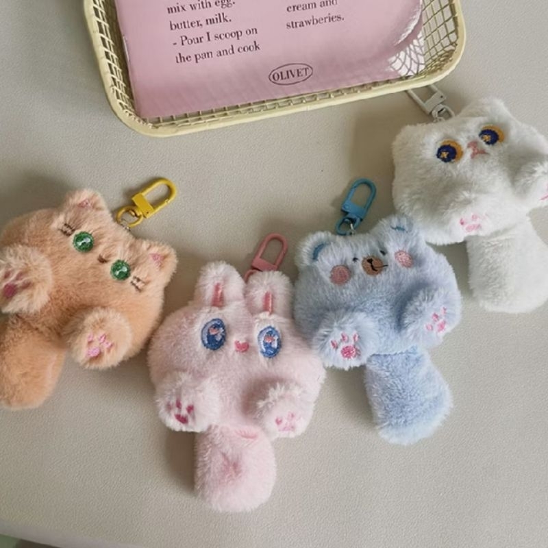 Bag Charm Beruang | Gantungan Tas Boneka | Gantungan Beruang |Gantungan Tas Lucu | Gantungan Kunci B