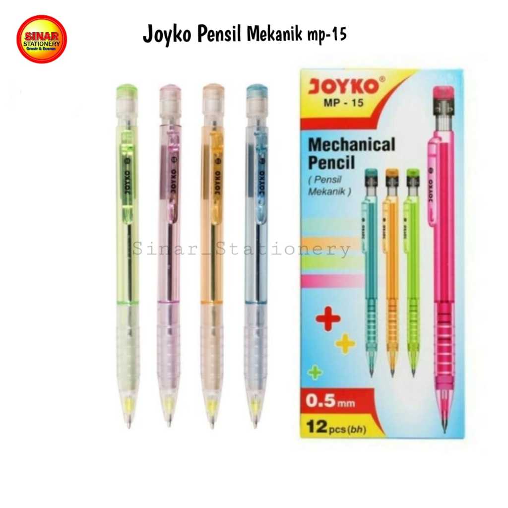 

JOYKO PENSIL MEKANIK CETEKAN 0.5 MP-15 perktk