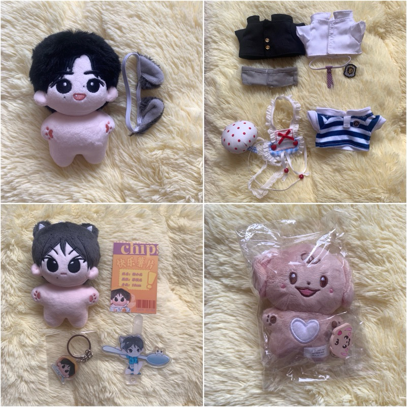ENHYPEN JUNGWON SUNGHOON JAKE DOLL SIMMUNGE CATWON HOONAOW BLACK OUTFIT BAJU APRON DRESS 10 cm