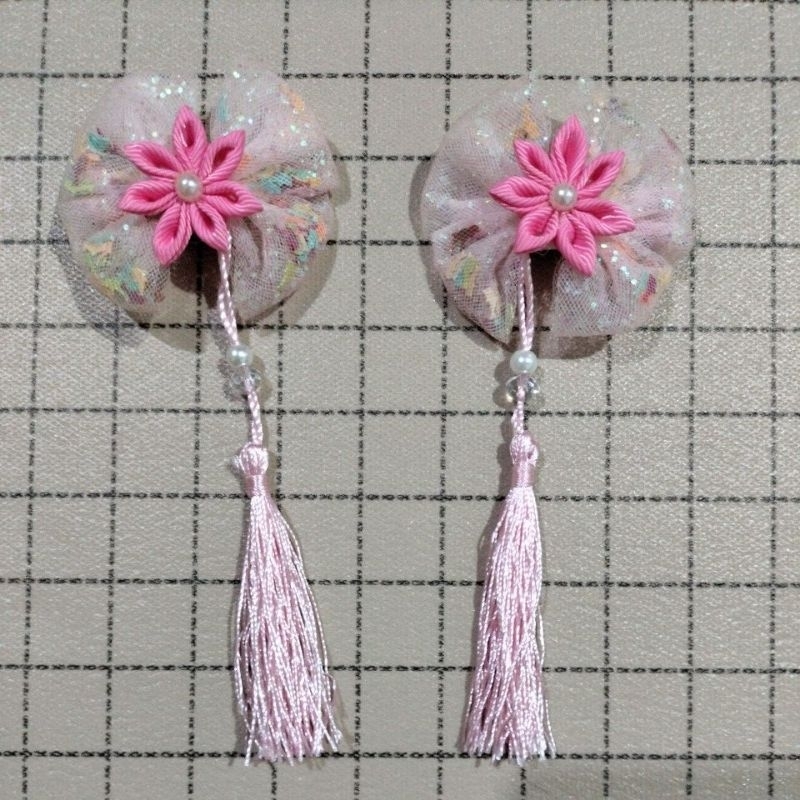 JEPIT RAMBUT ANAK HANDMADE/JEPITAN RAMBUT RUMBAI/JEPIT RAMBUT CNY/PITA ANAK/PITA SINCIA