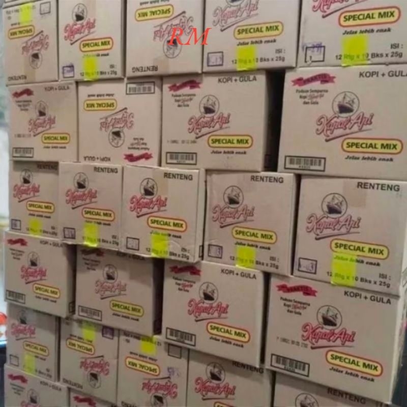 

DUS KAPAL API MIX isi - 1 dus 12 renceng@10 sachet