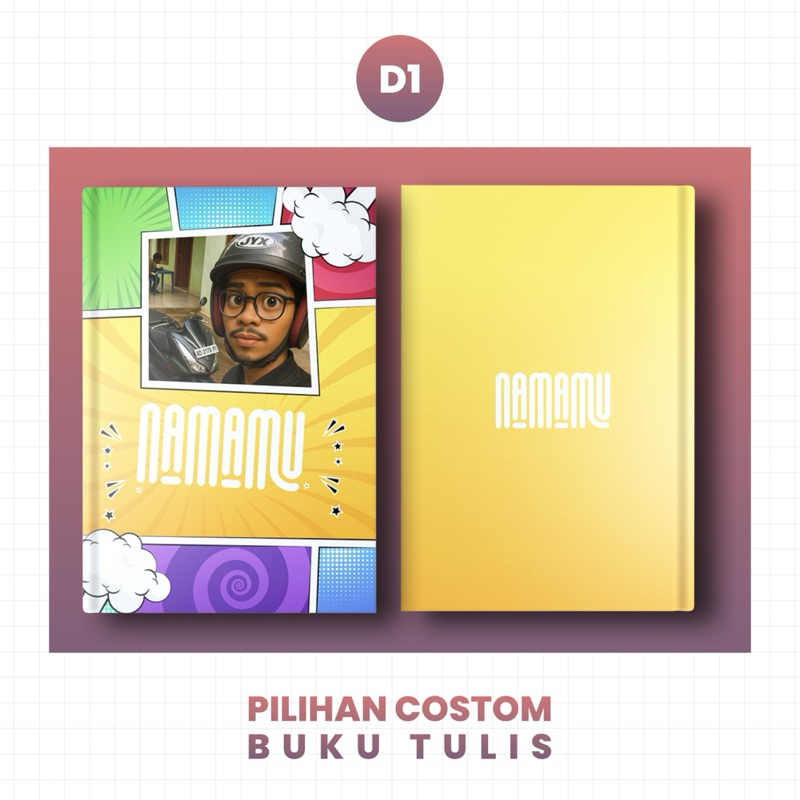 BUKU TULIS KOSTUM SUKA SUKA