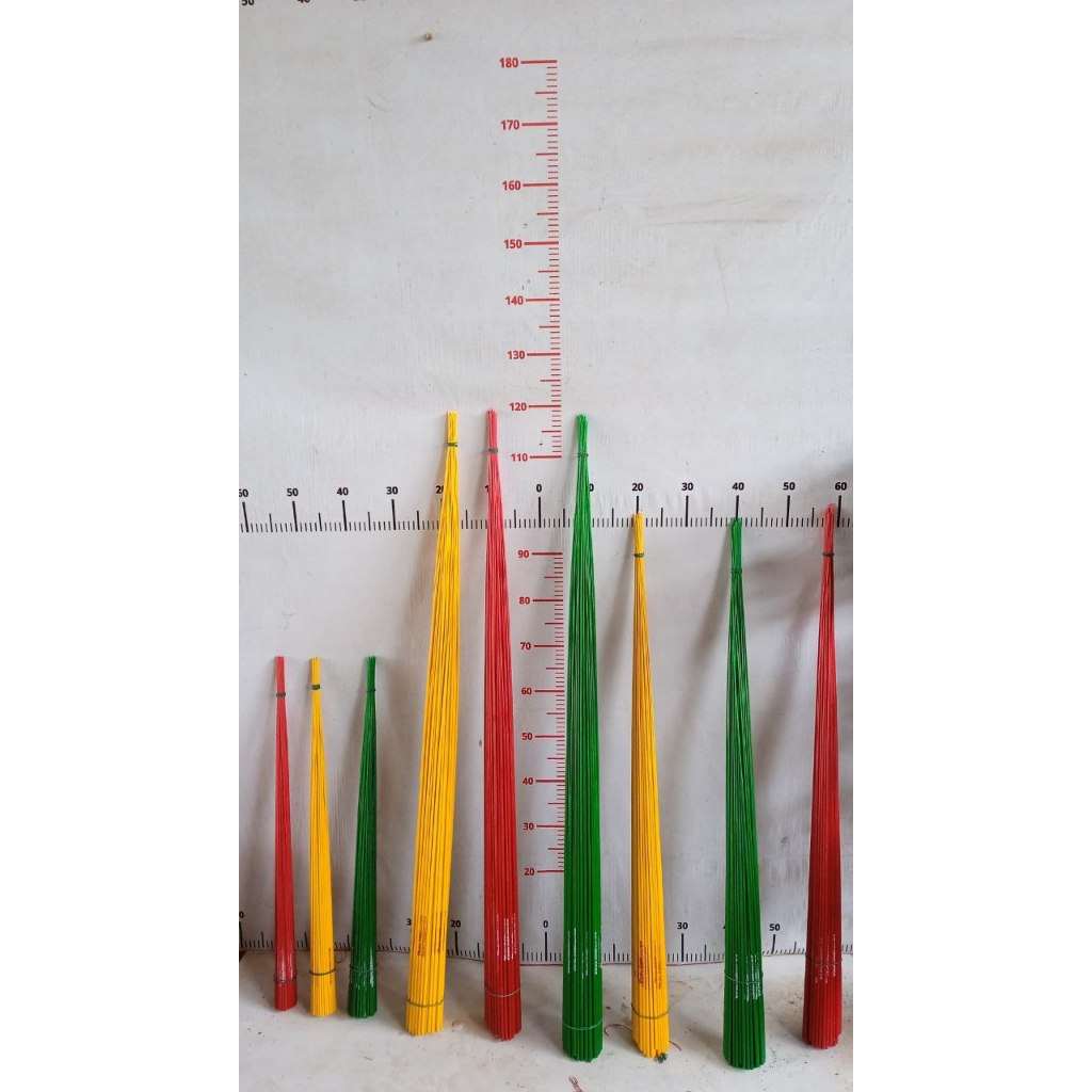 5 pcs Blank Joran Solid Fiber WARAKU Stabilo Action Light Lembut