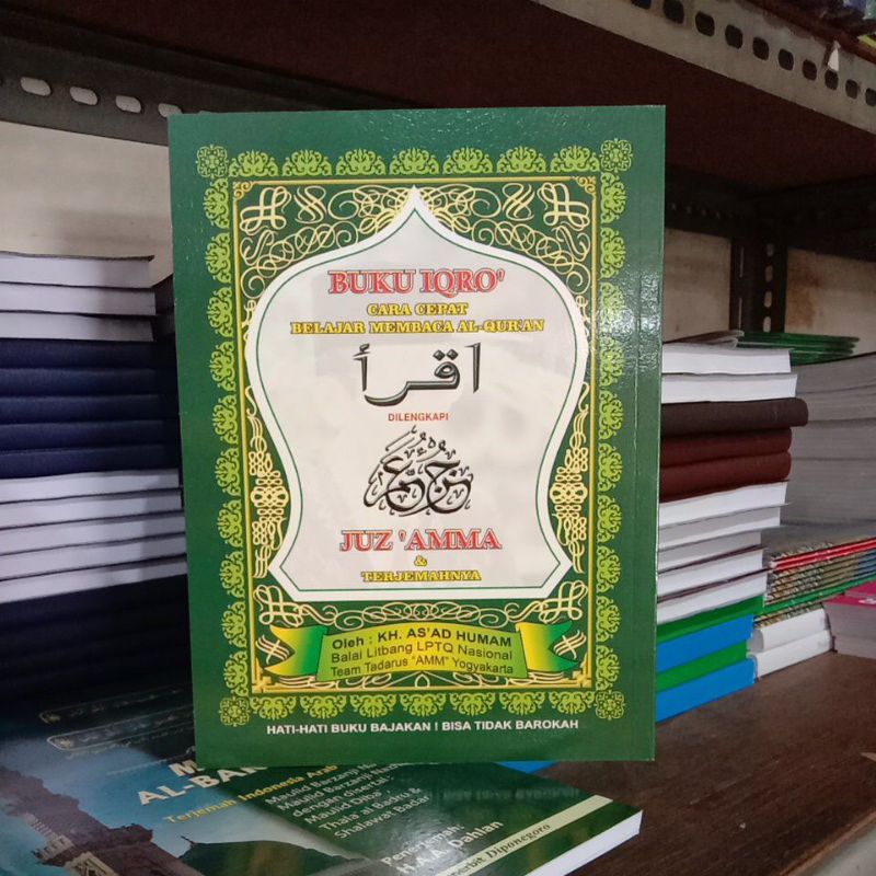 Buku iqro 1-6 ukuran A5